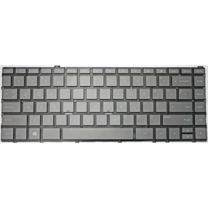 HP Spectre X360 15-BL series US backlit laptop keyboard front view