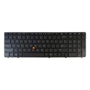 HP (USA) 6560B 8560P Black Laptop Keyboard (6M) front view price in srilanka
