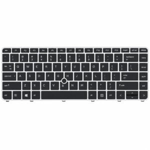 HP (USA) Elitebook 840 G3 Laptop Keyboard (6M) front view price in srilanka