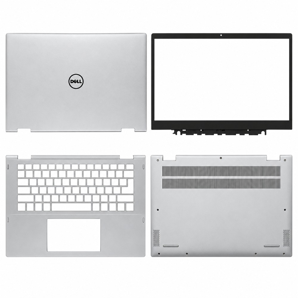 Dell (USA) Inspiron 2-in-1 5406 Original Silver Laptop Housing — Full Housing price in srilanka