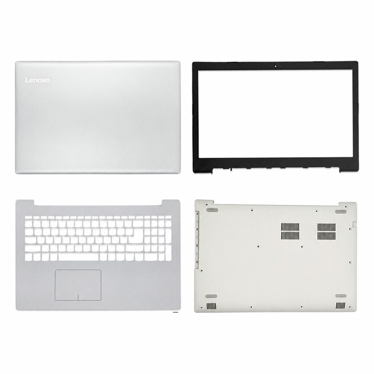Lenovo (China) IdeaPad 320-15IKB Original Silver Laptop Housing — Full Housing price in srilanka