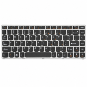 Lenovo (China) IdeaPad U460 Black key silver frame Laptop Keyboard (6M) price in srilanka