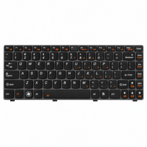 Lenovo (China) IdeaPad Y480 Black key grey frame Backlit Laptop Keyboard (6M) price in srilanka