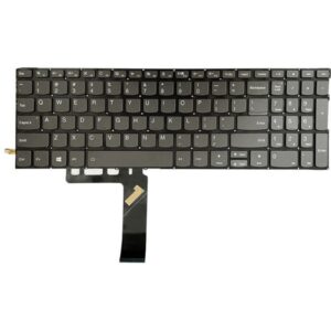 Lenovo Ideapad Yoga C740-15IML, S740-15IRH, C940-15IRH and S340-15 series backlit laptop keyboard front view