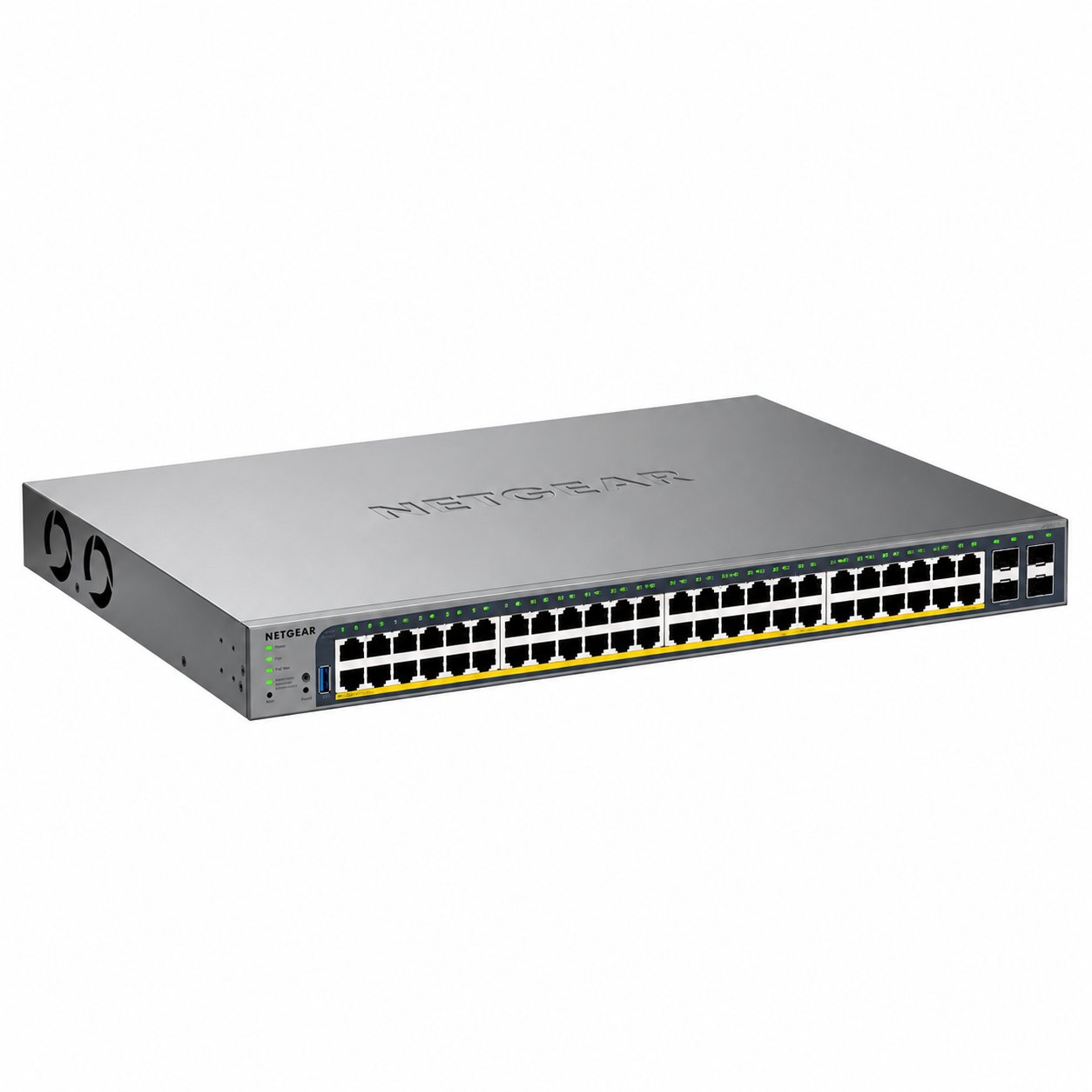 Netgear (USA) 48-Port Gigabit PoE+ Smart Managed Switch with 4 SFP 380W - GS752TP-300UKS price in srilanka