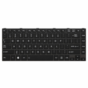 Toshiba (Japan) Satellite L40-A Black key black frame Backlit Laptop Keyboard (6M) price in srilanka